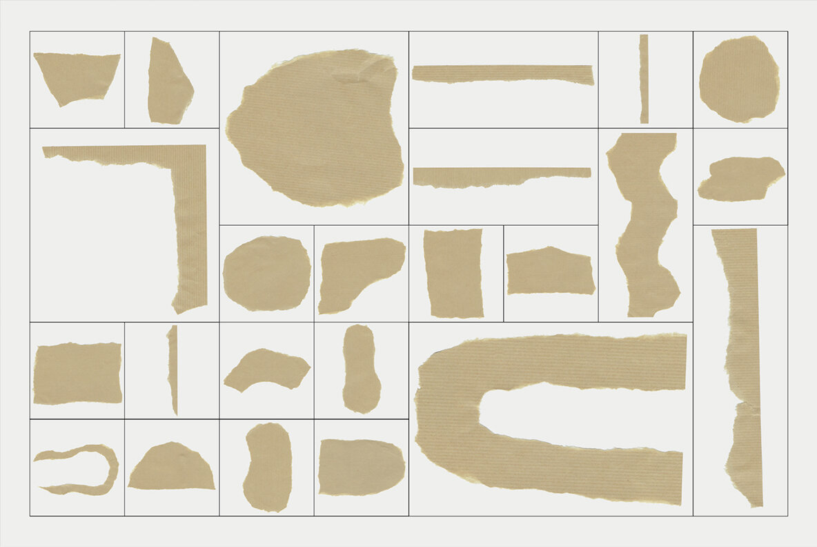 Kraftastic Torn Paper Shapes 8