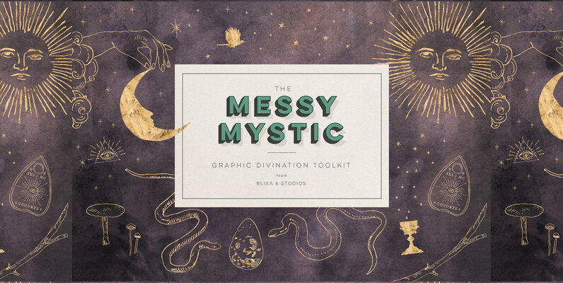 The Messy Mystic Graphic Divination Toolkit