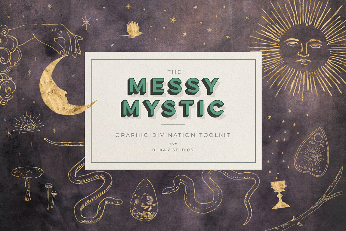 The Messy Mystic Graphic Divination Toolkit The Messy Mystic Graphic Divination Toolkit