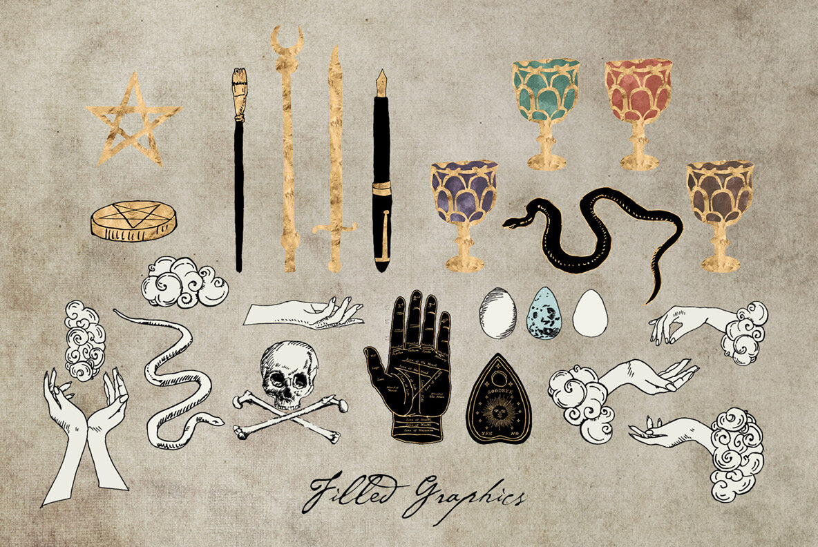 The Messy Mystic Graphic Divination Toolkit The Messy Mystic Graphic Divination Toolkit