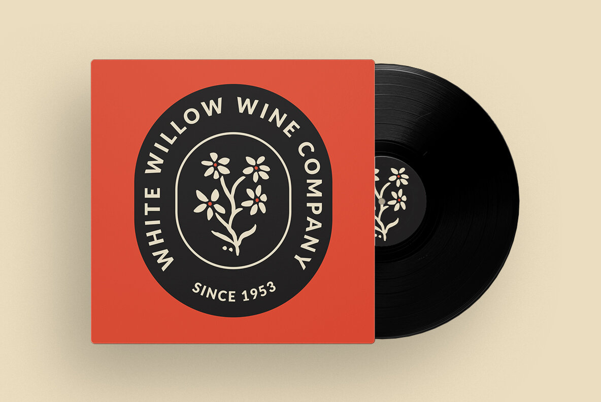 Abstract Linocut Badge Builder 7