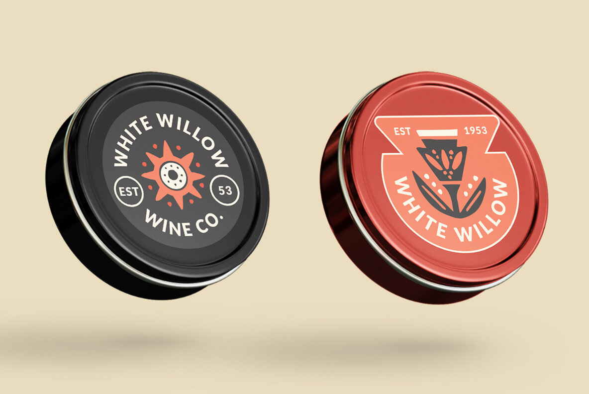 Abstract Linocut Badge Builder 9