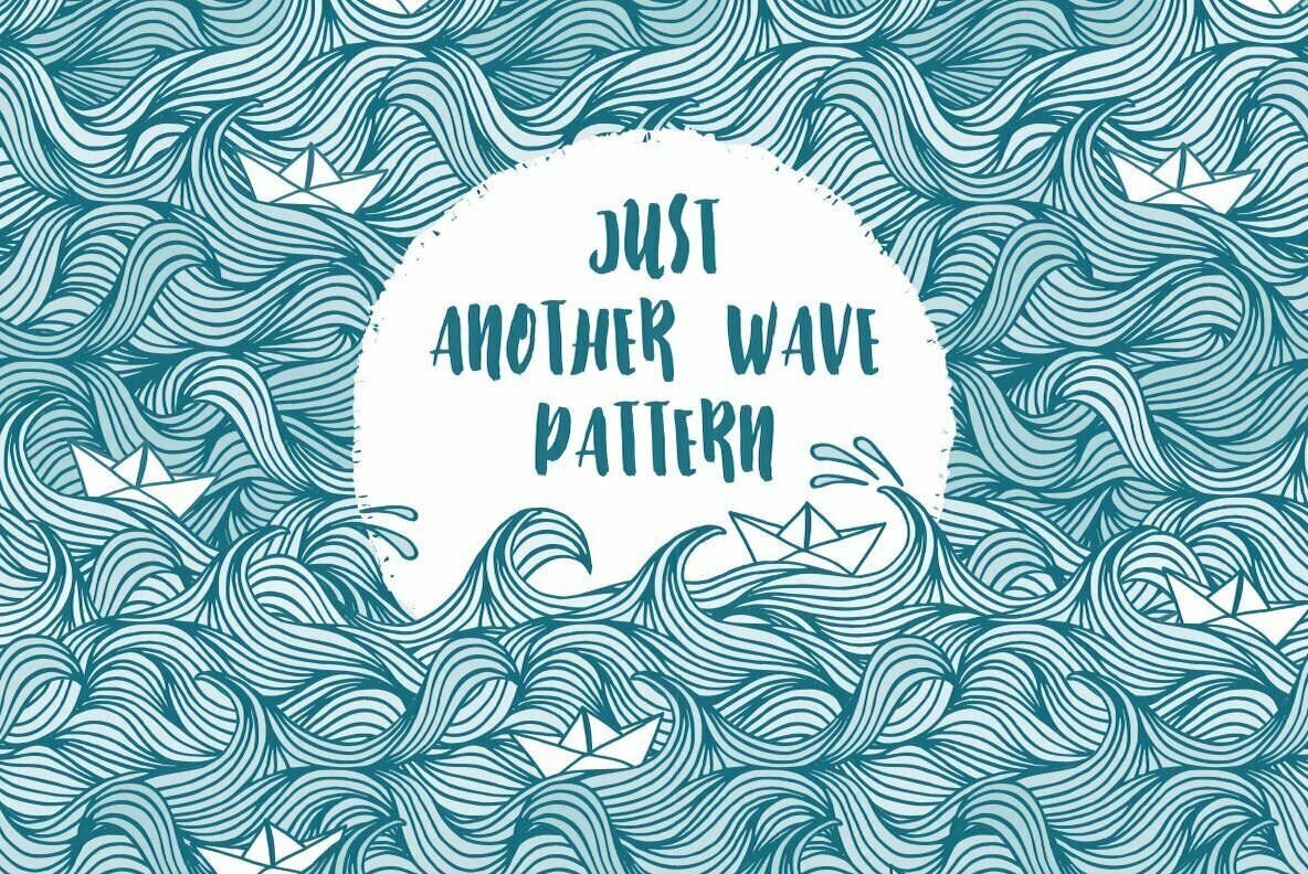 Seamless Wave Pattern 1