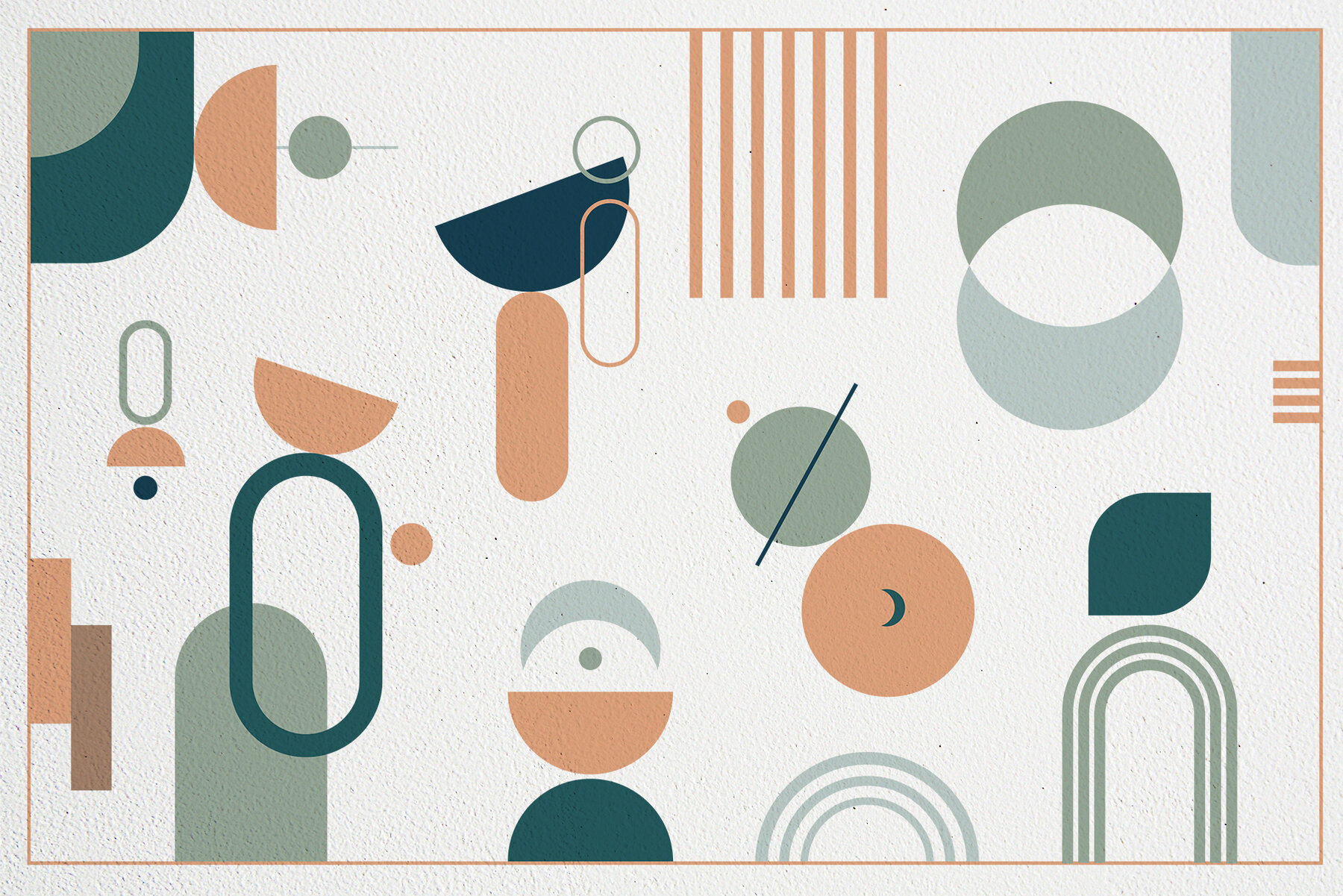 Abstract Geometric Collection 7