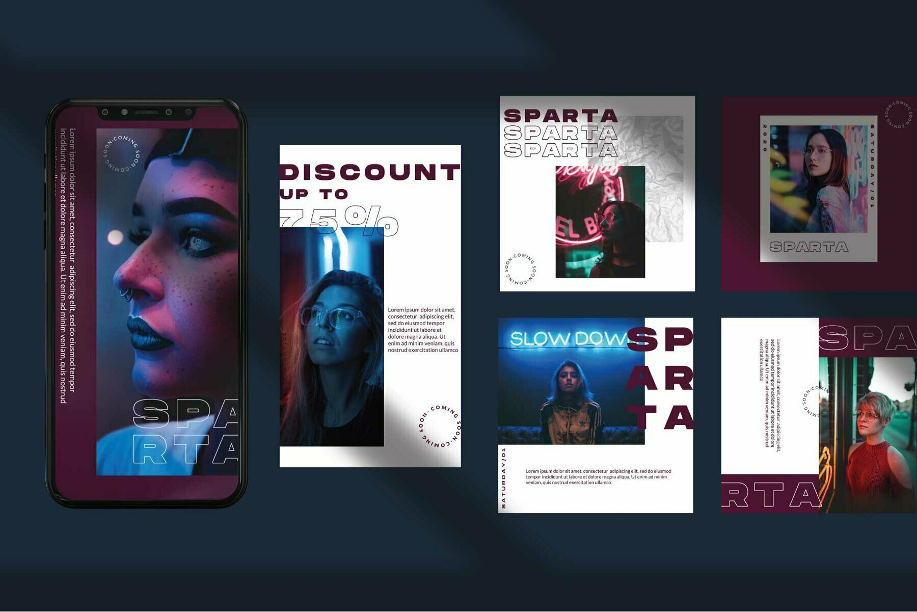 Sparta Instagram Template 2