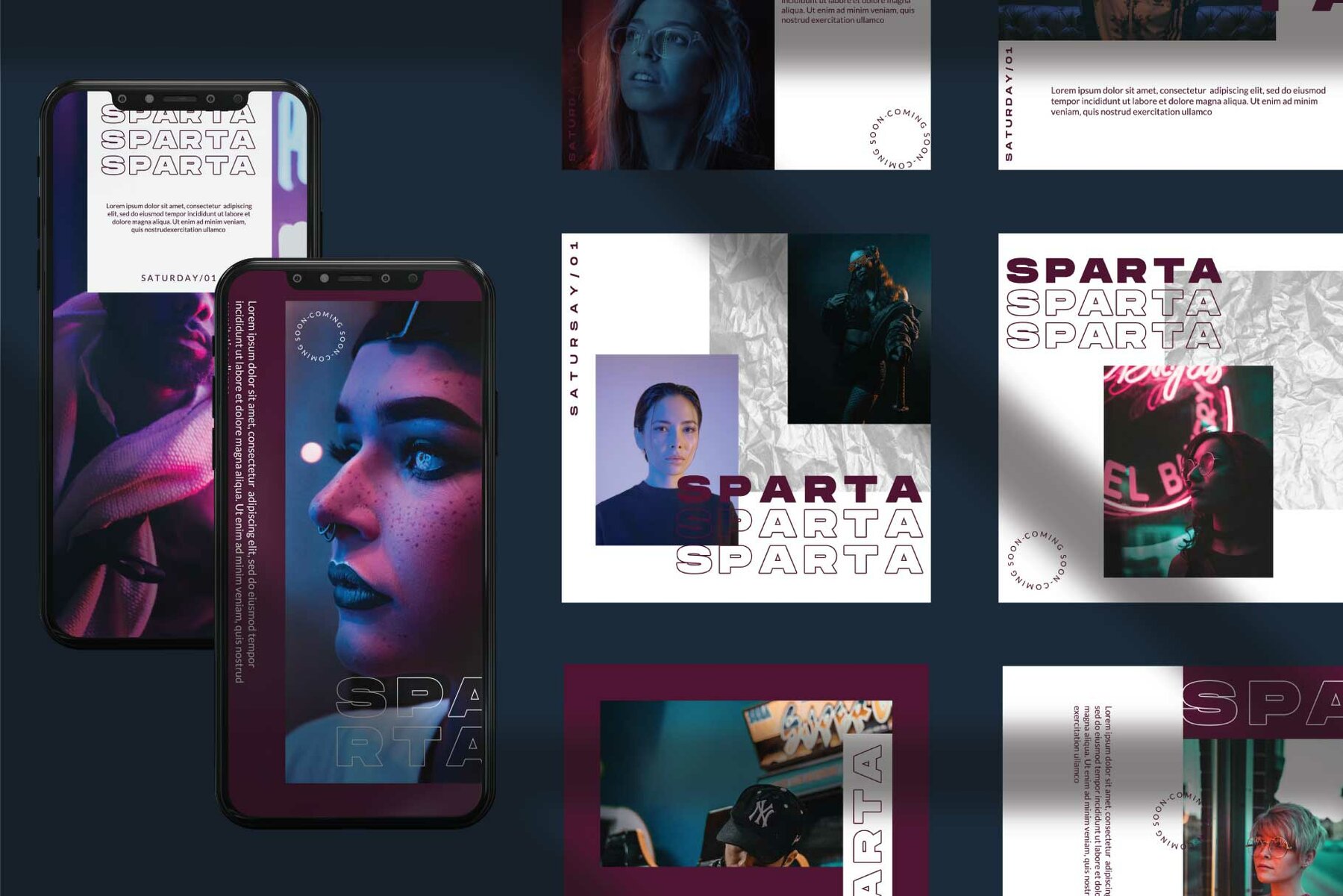 Sparta Instagram Template 8