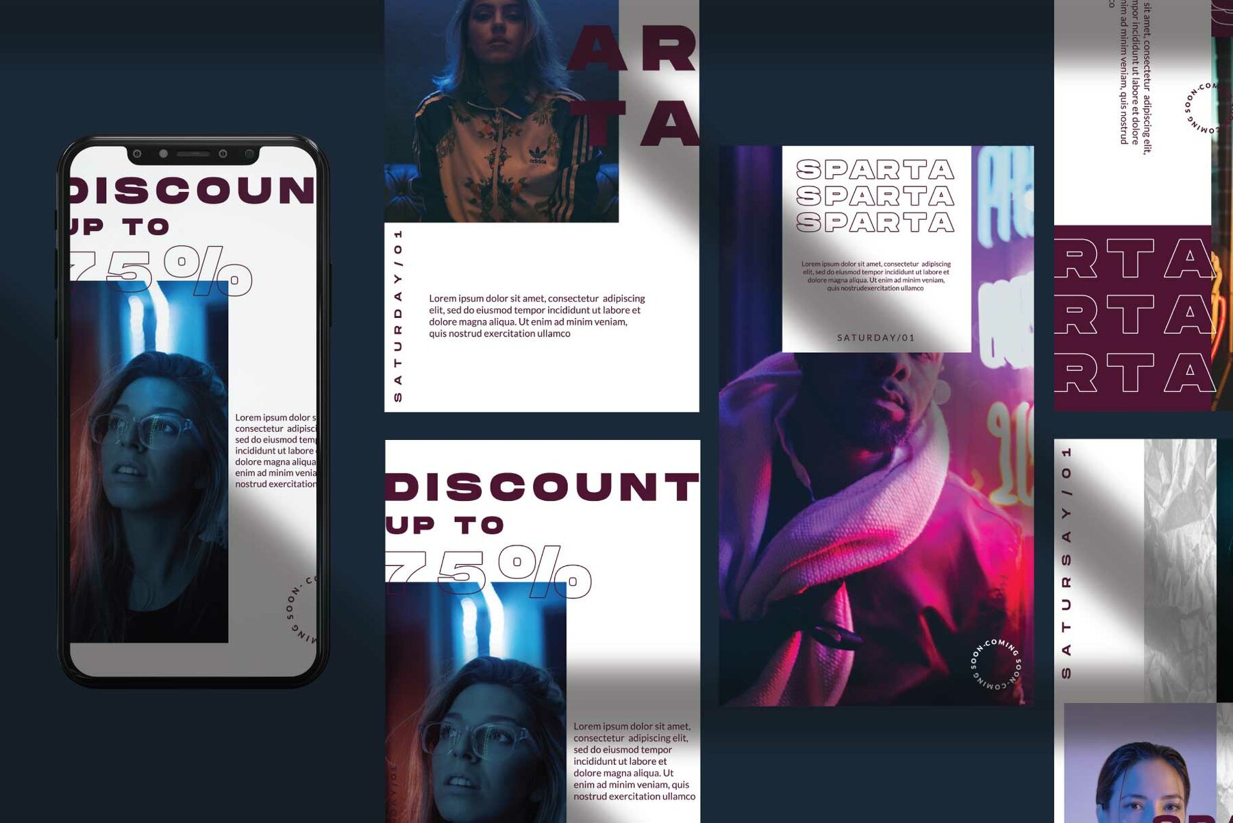 Sparta Instagram Template 10