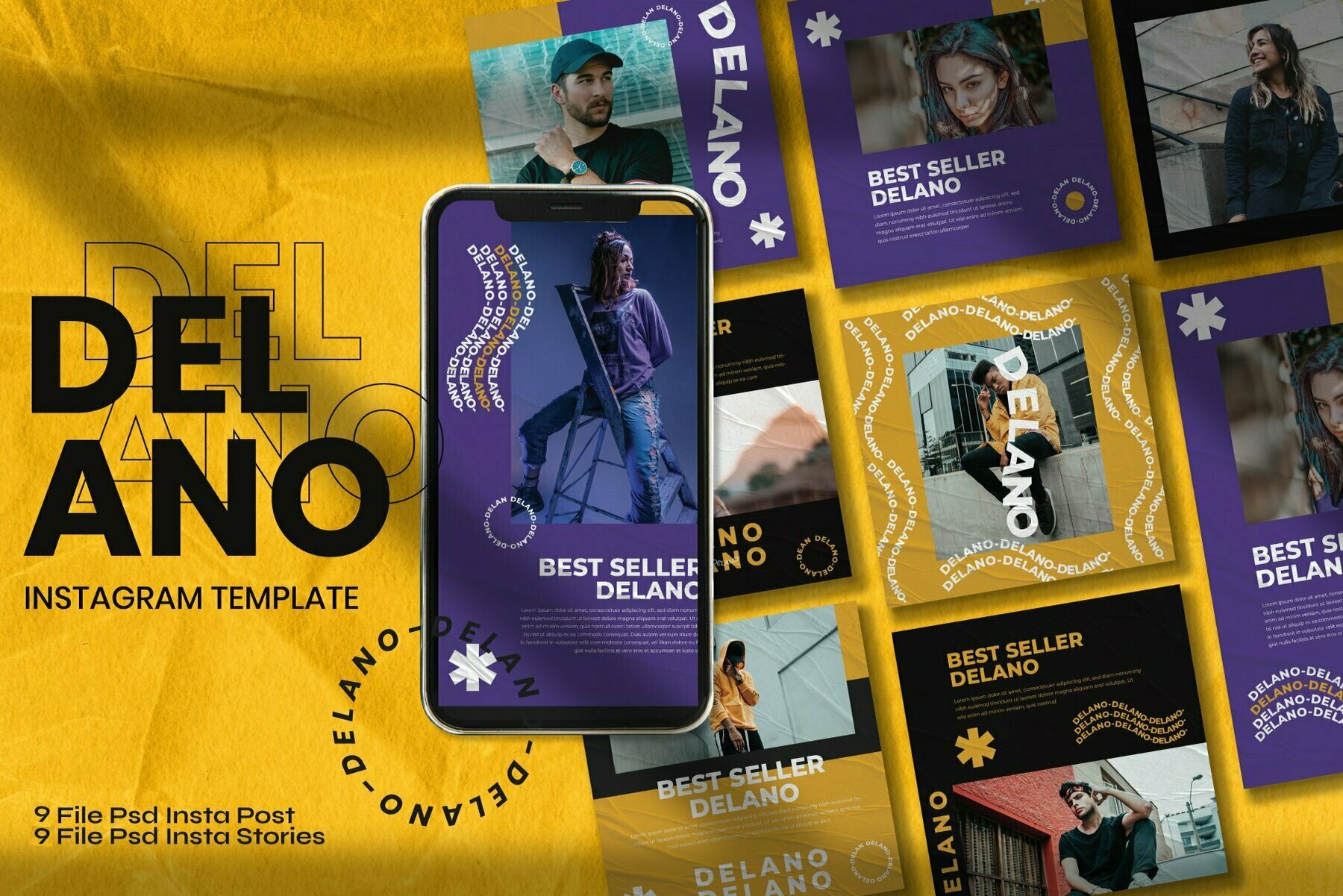 Delano Instagram Template 1