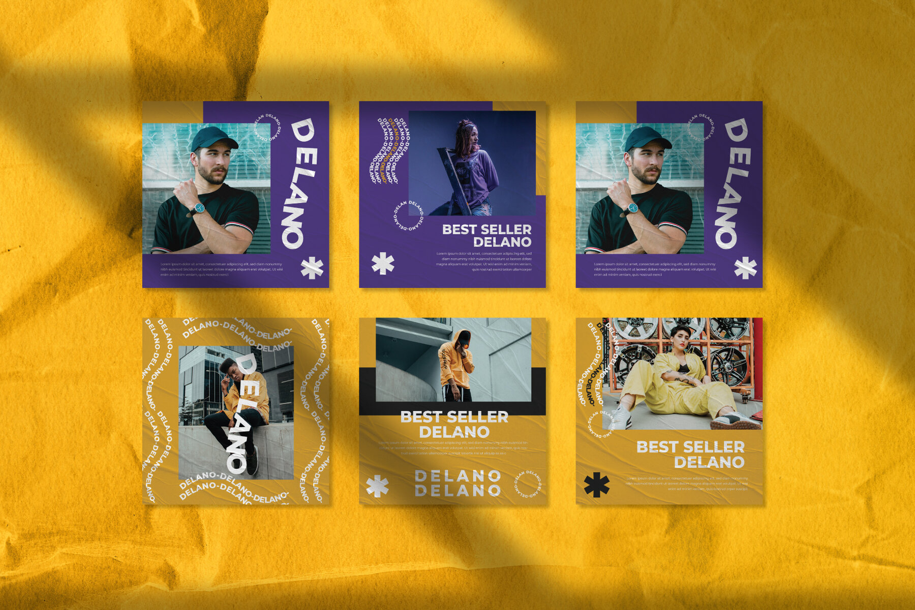 Delano Instagram Template 7