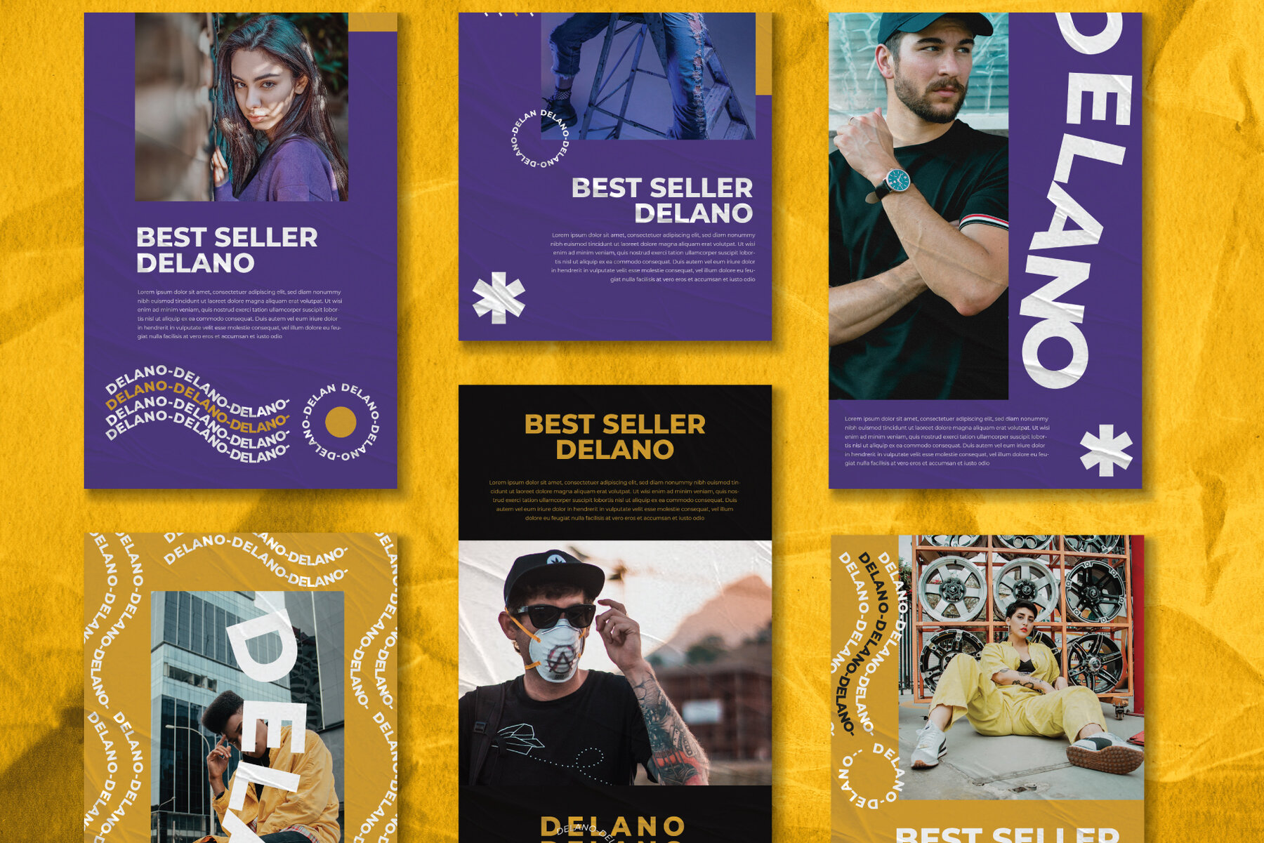 Delano Instagram Template 9