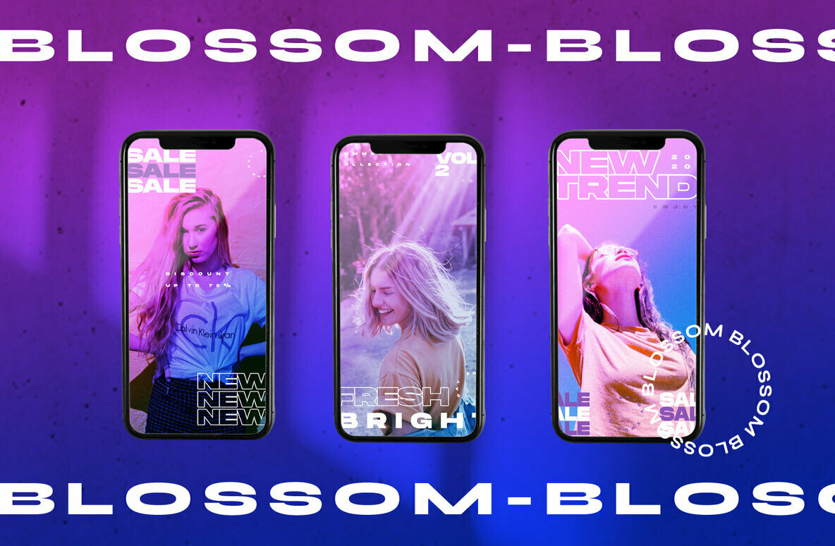 Blossom Instagram Template 2