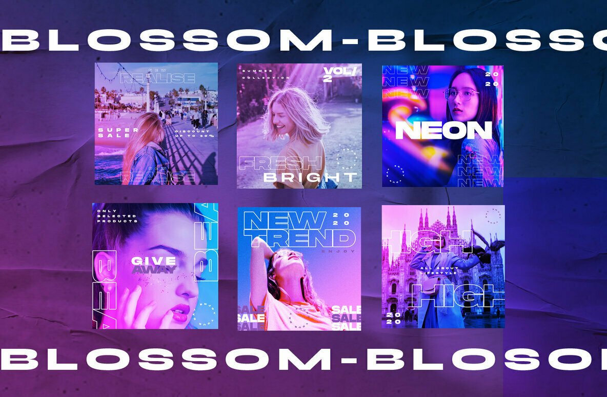 Blossom Instagram Template 3