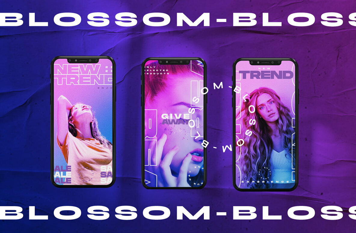 Blossom Instagram Template 4