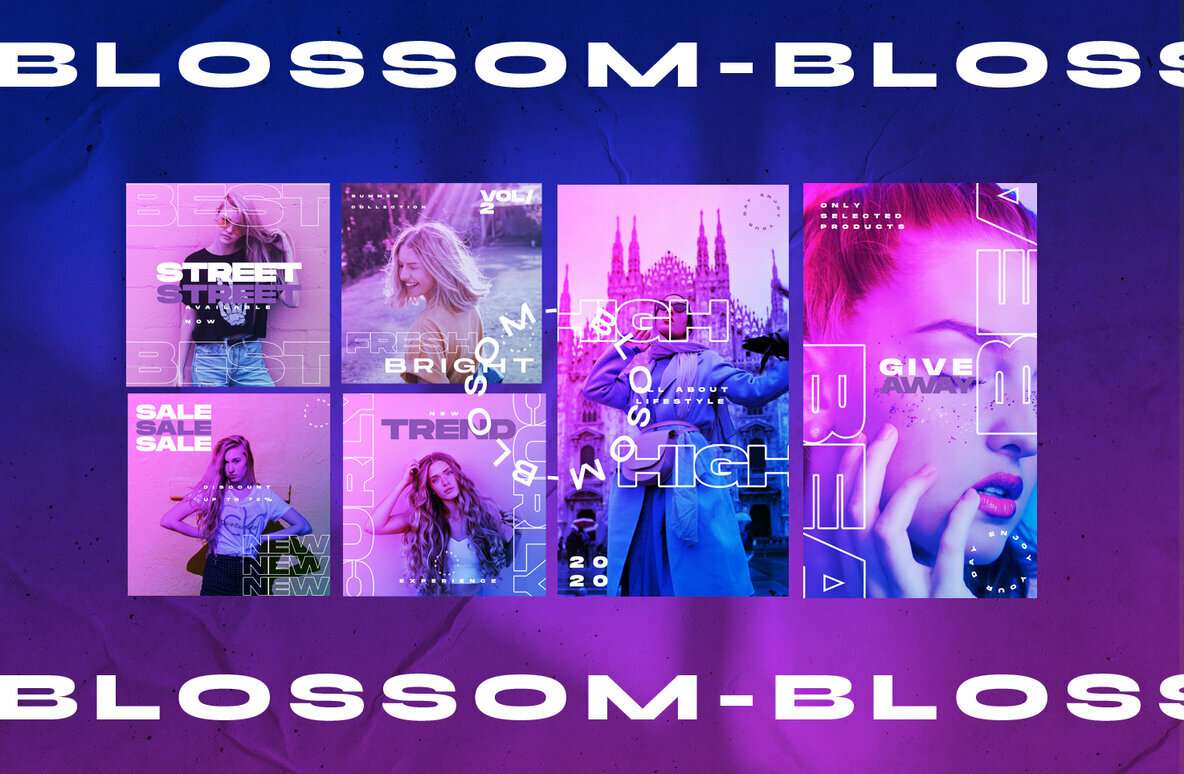 Blossom Instagram Template 5
