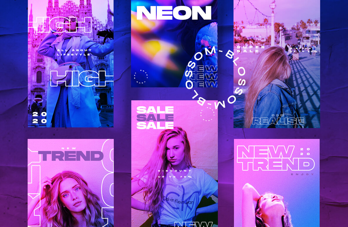 Blossom Instagram Template 7