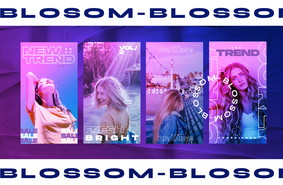 Blossom Instagram Template 8