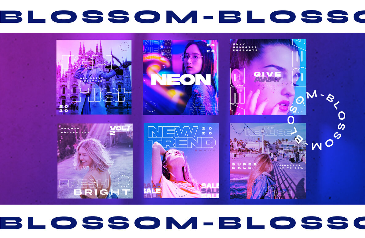 Blossom Instagram Template 9