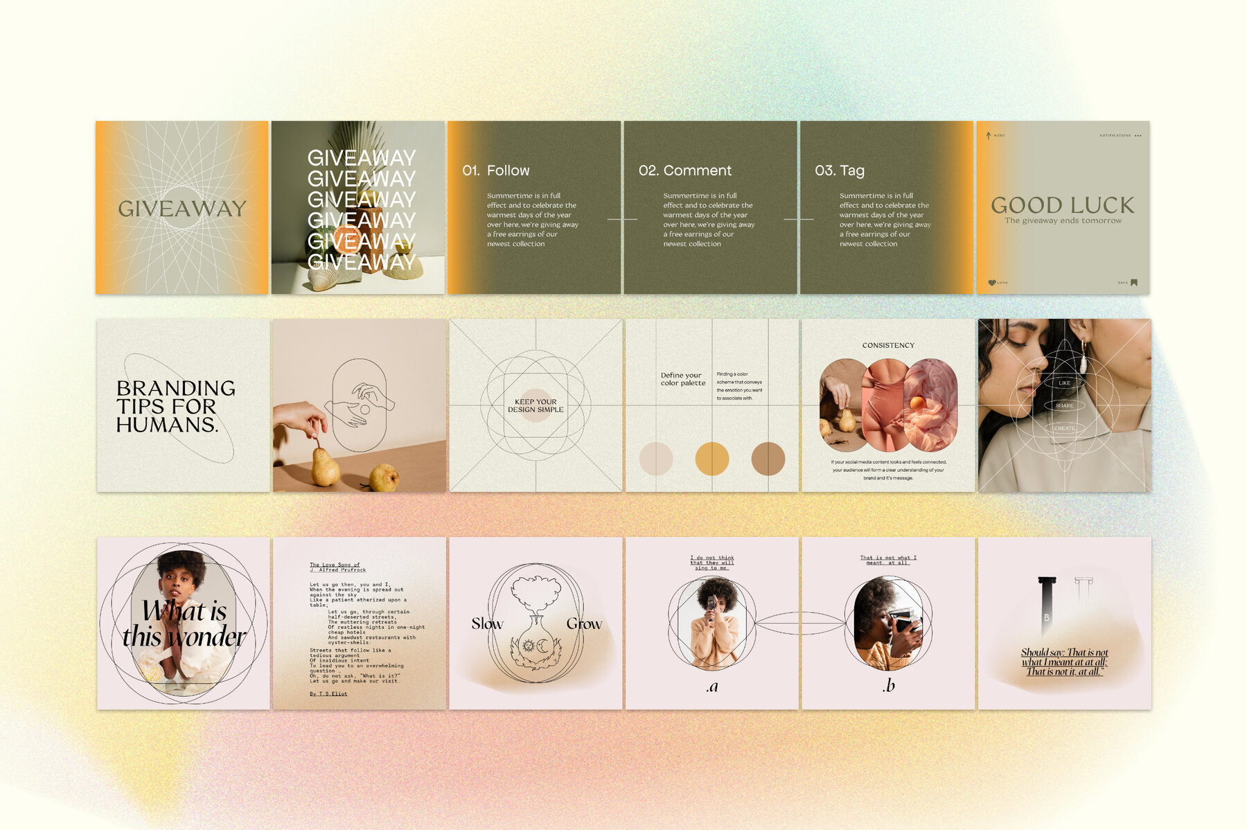 Makeshift Carousel Quotes Canva PS Makeshift Carousel Quotes Canva PS