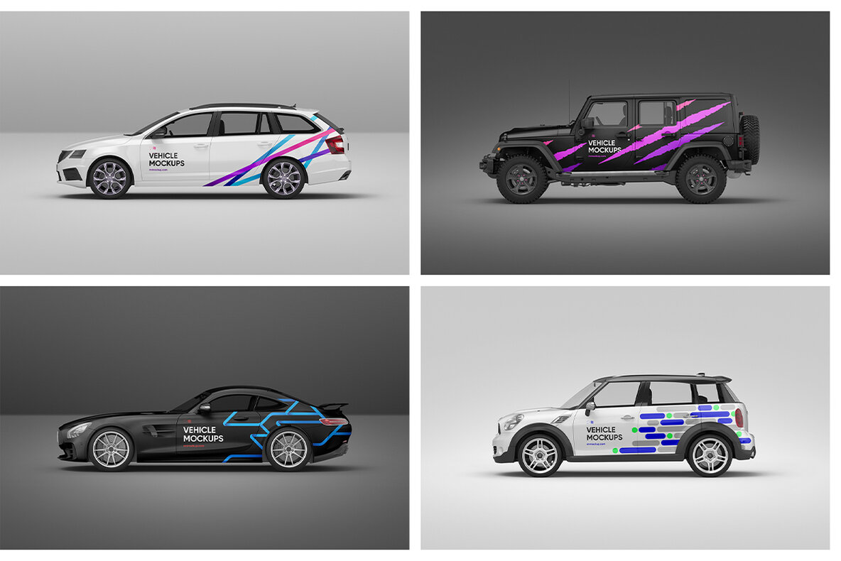 Vehicle Mockups Car Plane Mockups Vehicle Mockups Car Plane Mockups