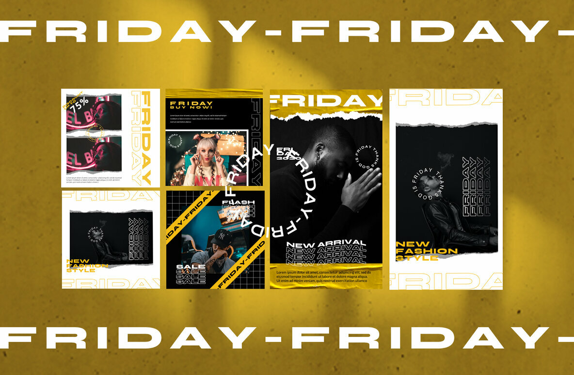 Friday Instagram Template Friday Instagram Template