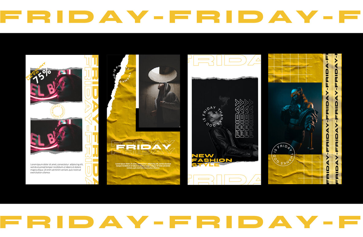 Friday Instagram Template Friday Instagram Template