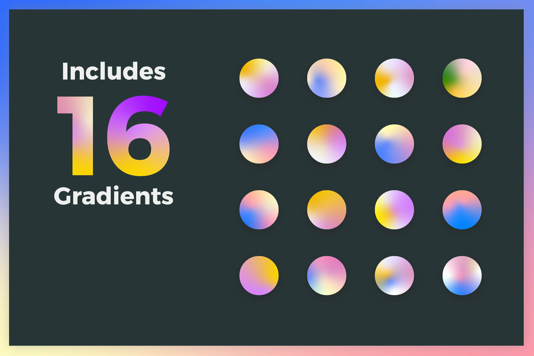 Gradient Sticker Bundle Gradient Sticker Bundle