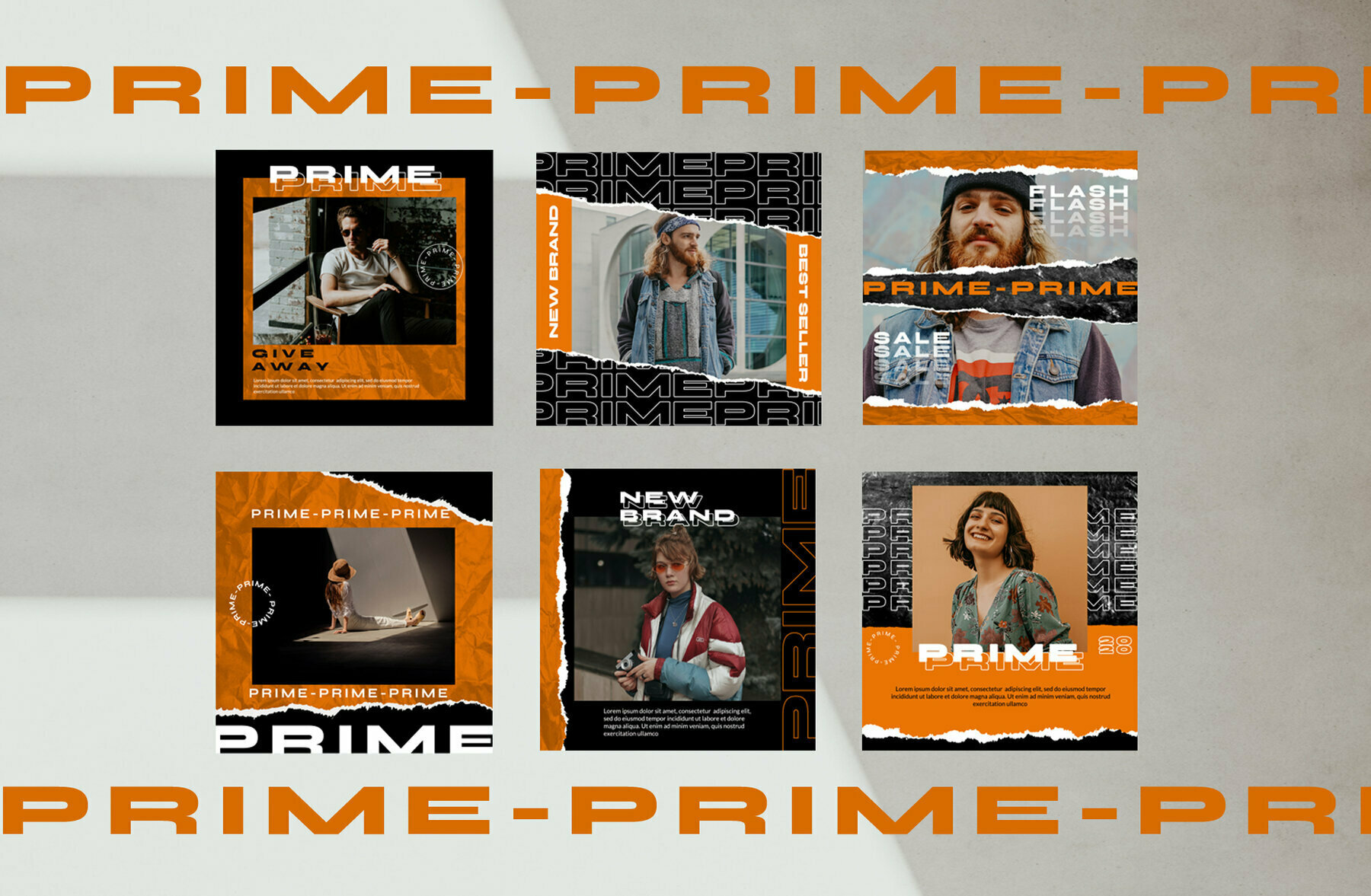 Prime Instagram Template Prime Instagram Template