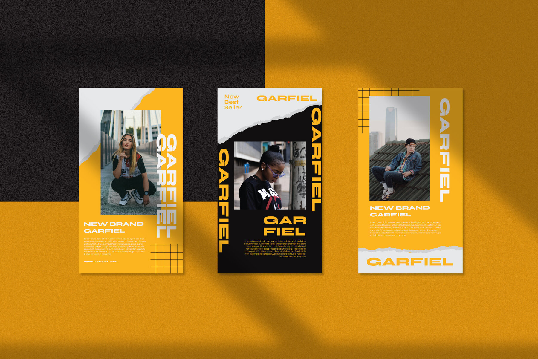 Garfiel Instagram Template Garfiel Instagram Template
