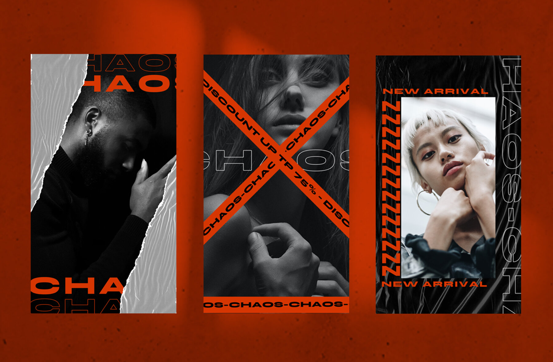 Chaos Instagram Template Chaos Instagram Template