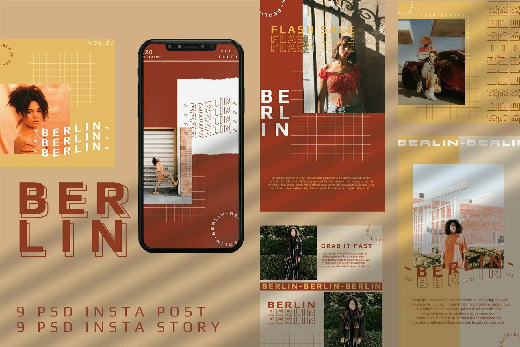 Berlin Instagram Template Berlin Instagram Template