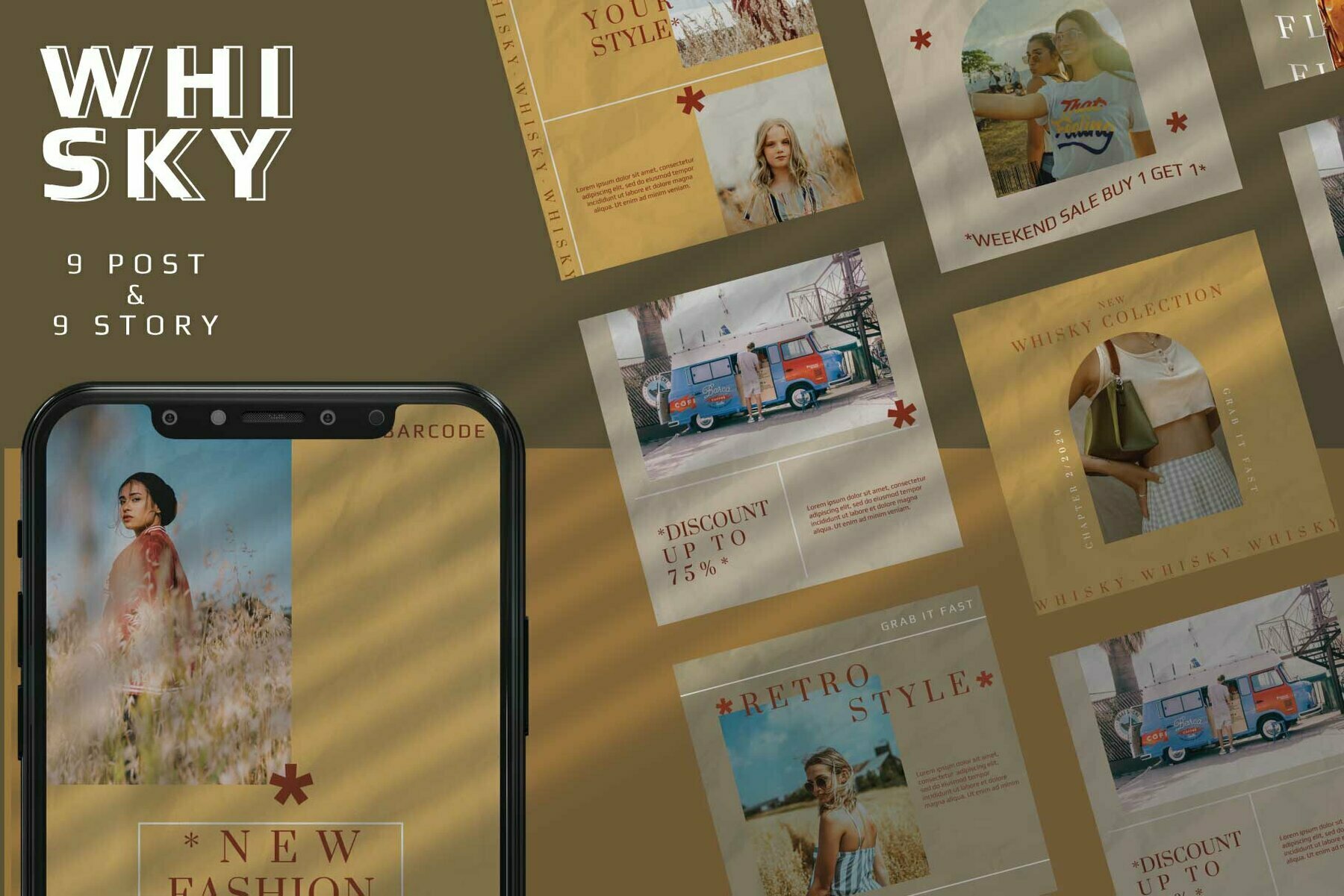 Whisky Instagram Template Whisky Instagram Template