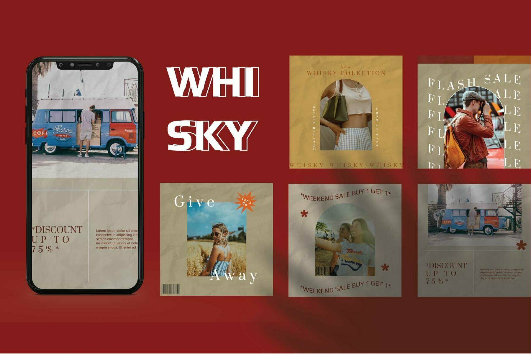 Whisky Instagram Template Whisky Instagram Template