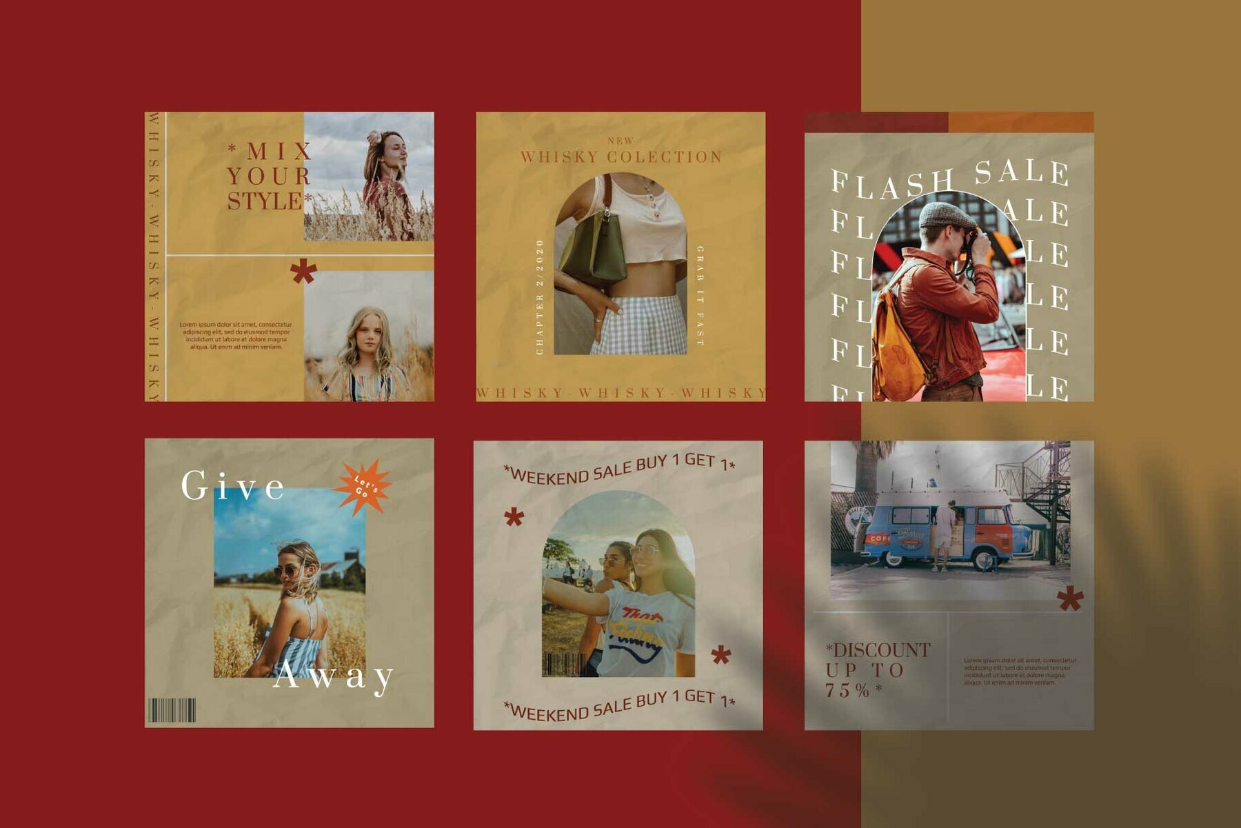Whisky Instagram Template Whisky Instagram Template