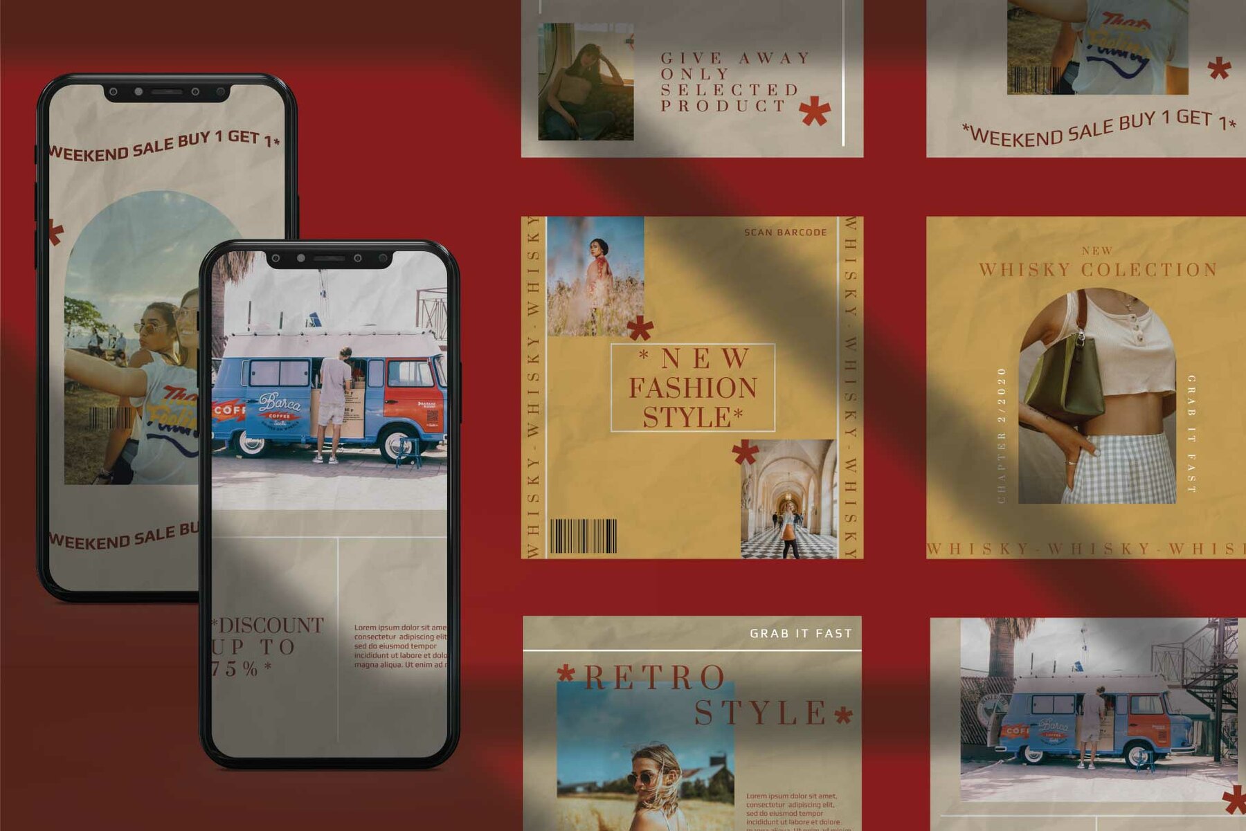 Whisky Instagram Template Whisky Instagram Template