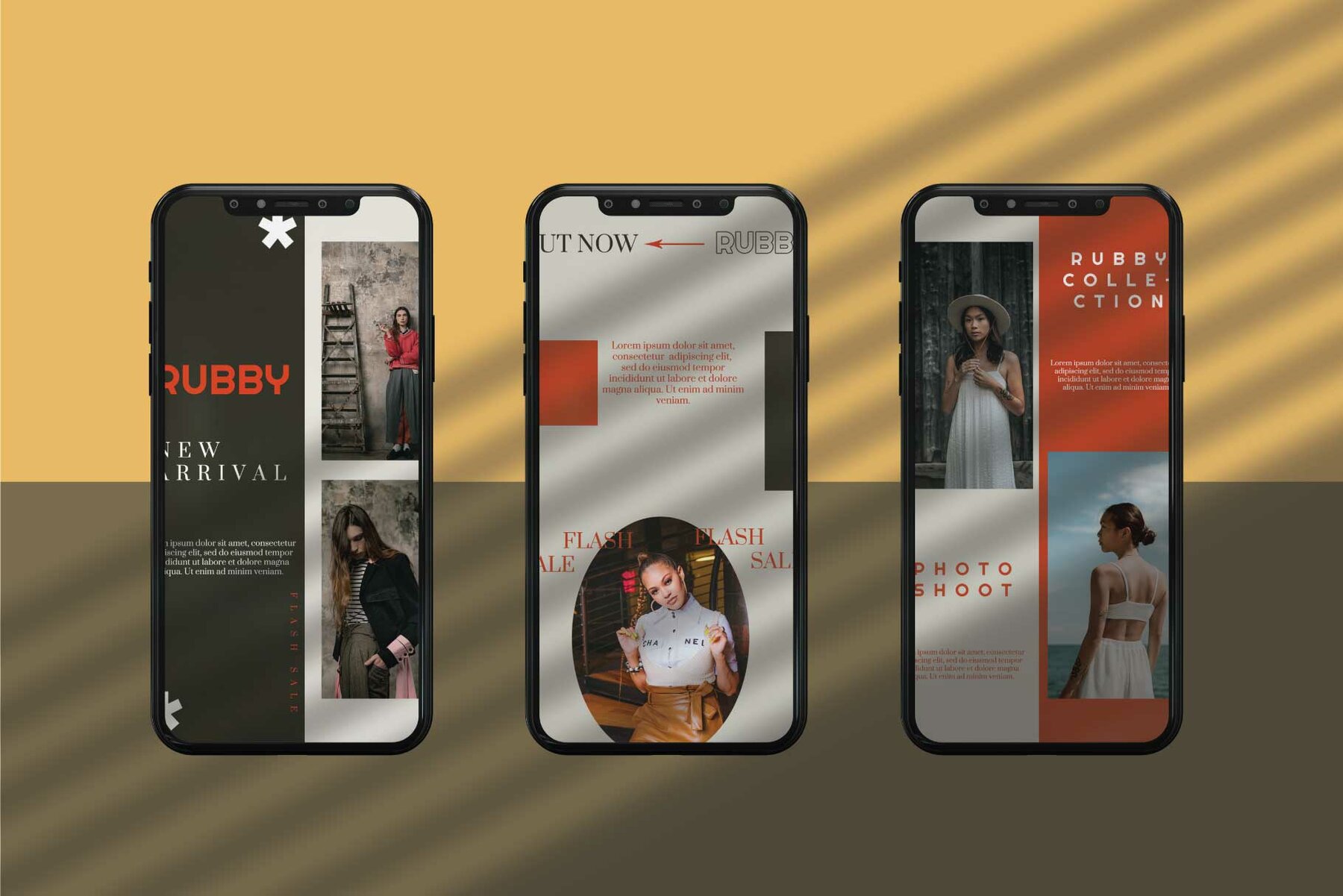 Rubby Instagram Template Rubby Instagram Template