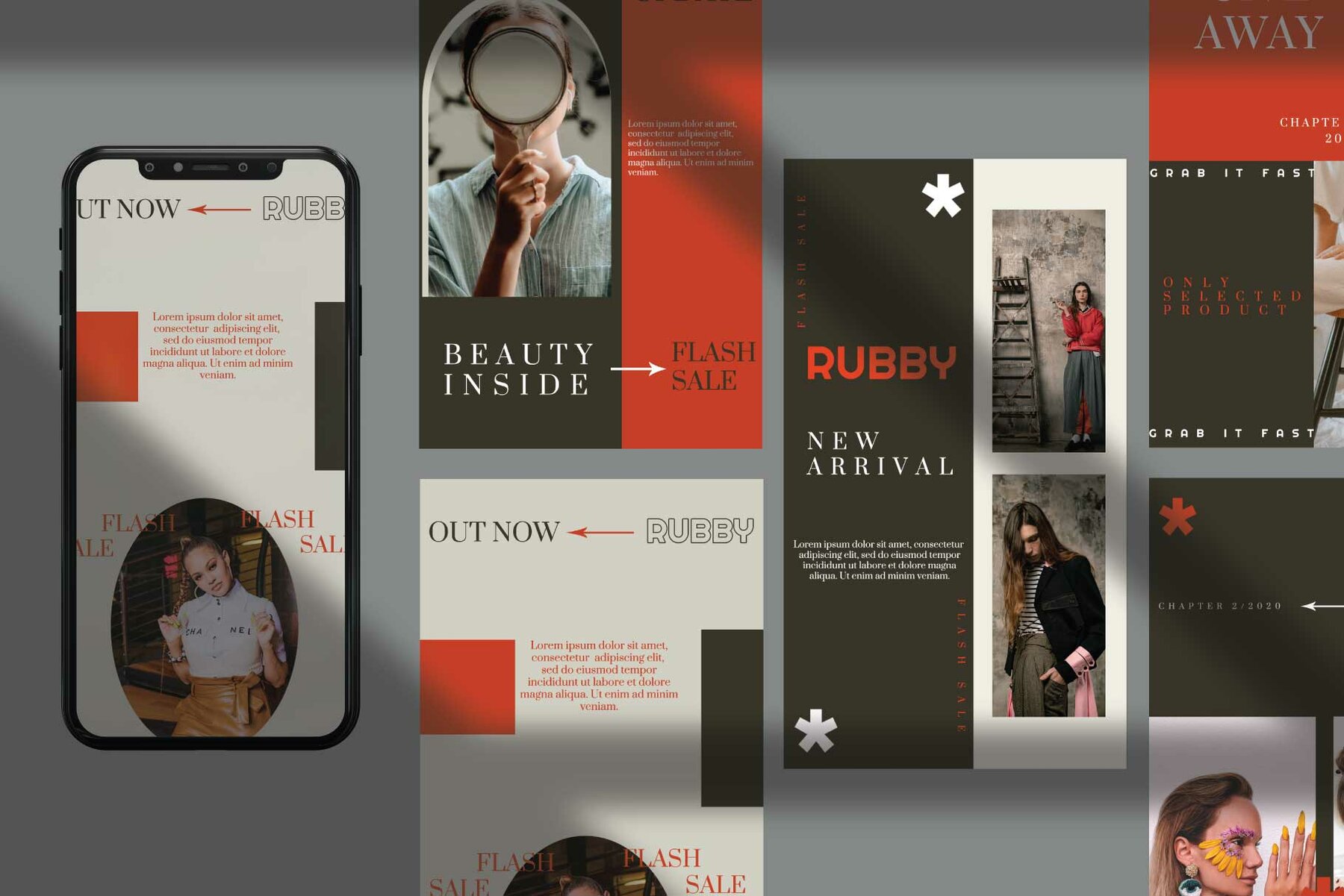 Rubby Instagram Template Rubby Instagram Template