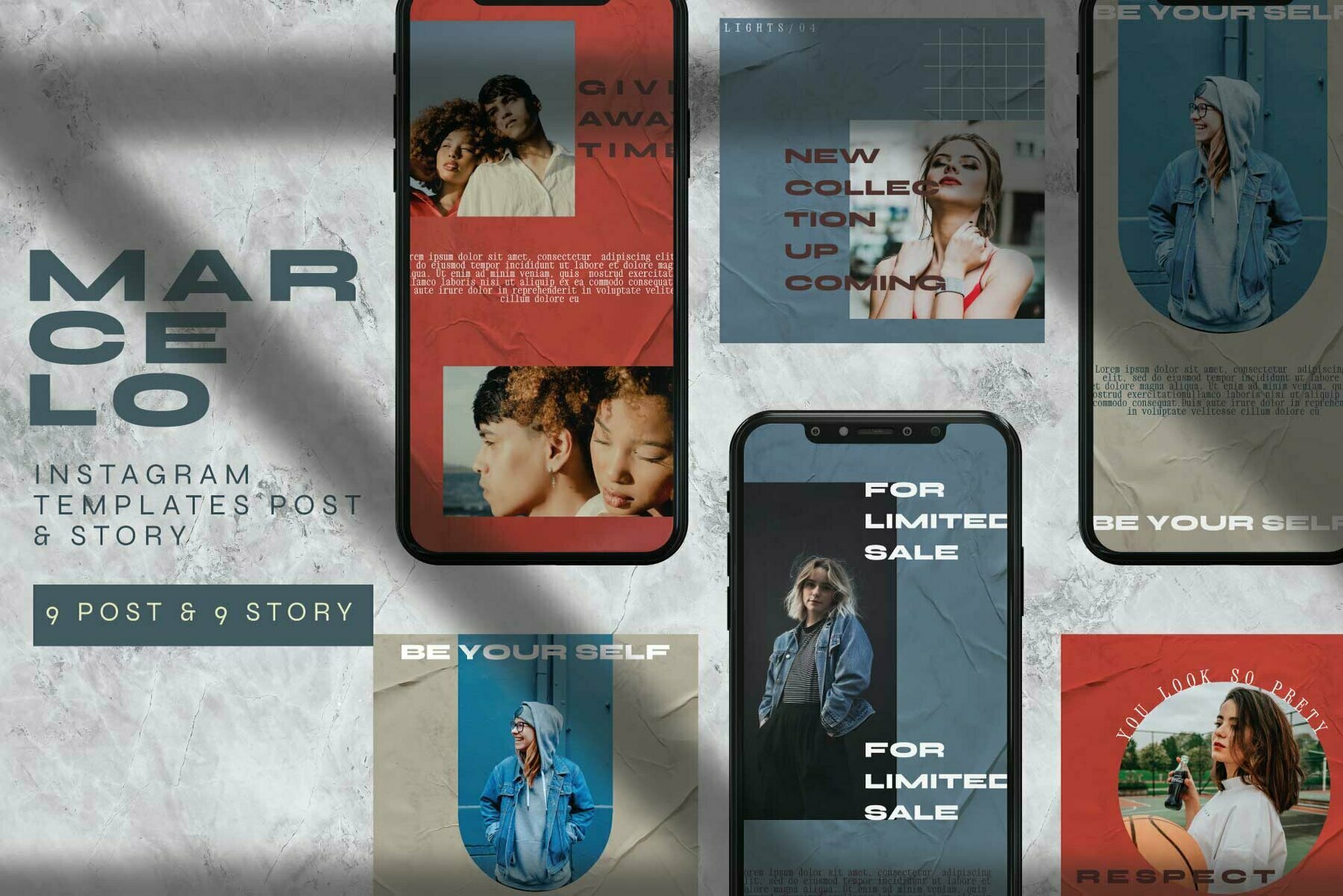 Marcelo Instagram Template Marcelo Instagram Template