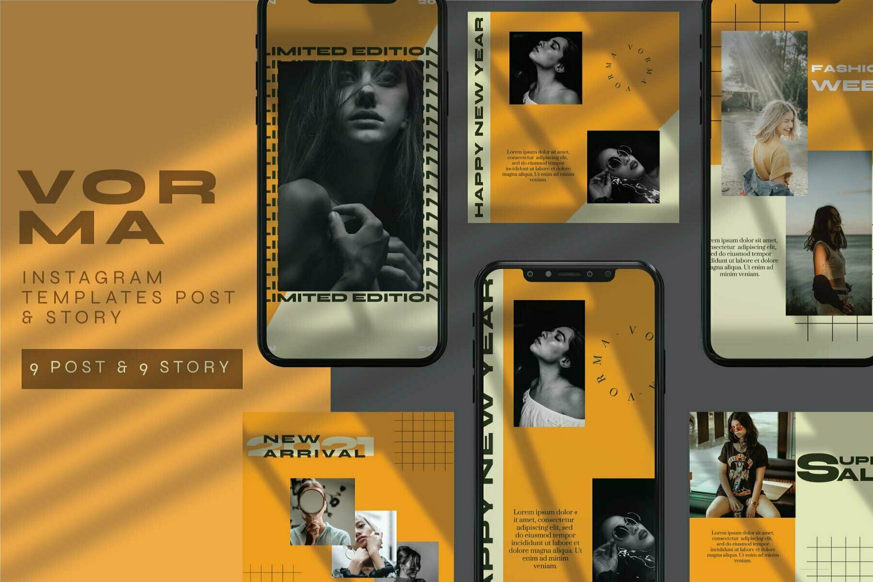 Vorma Instagram Template Vorma Instagram Template