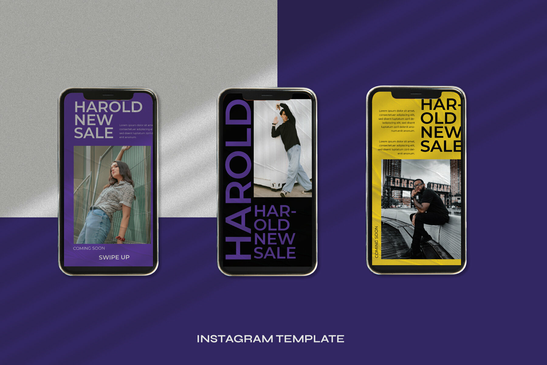 Harold Instagram Template Harold Instagram Template