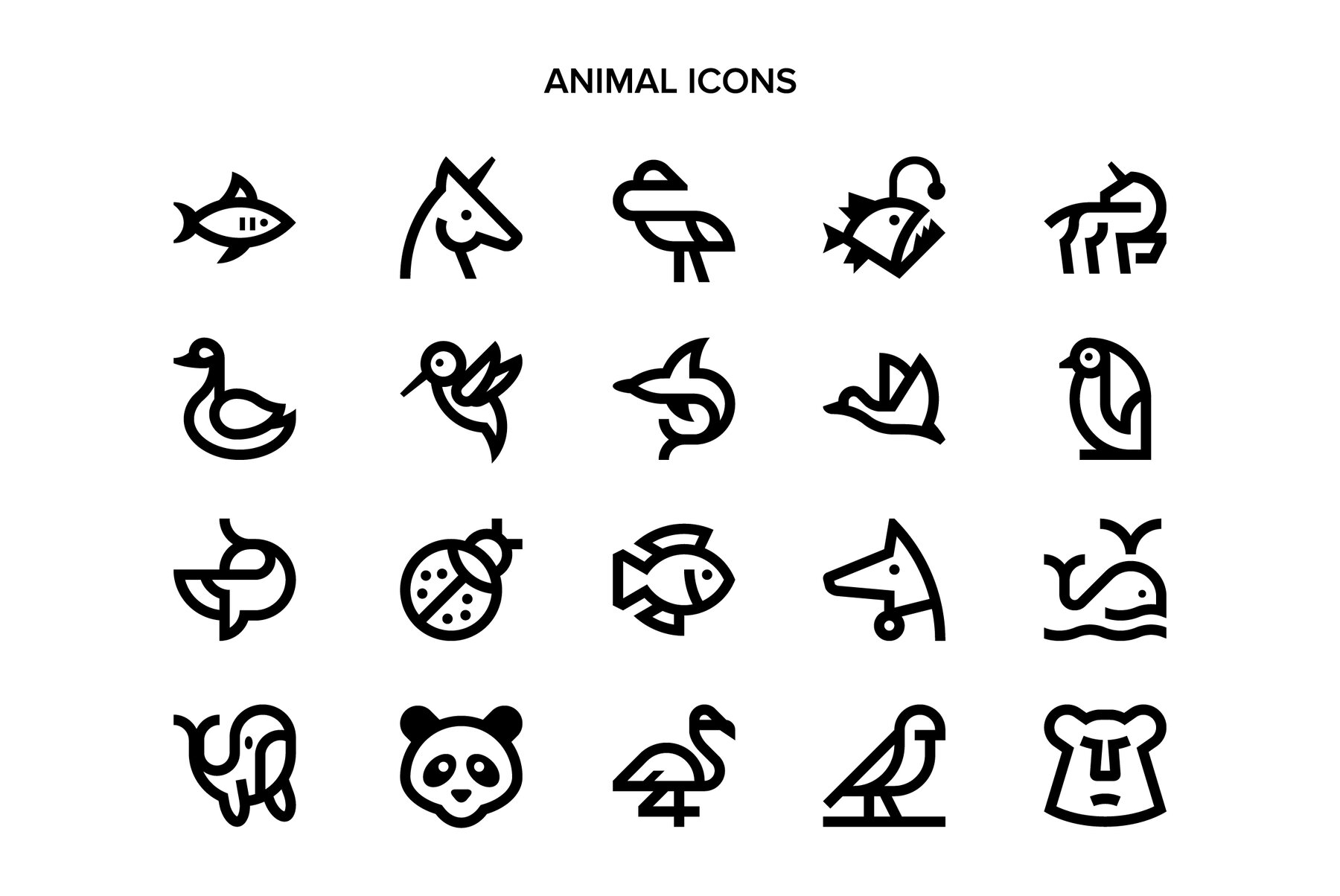 Animal Icons Animal Icons