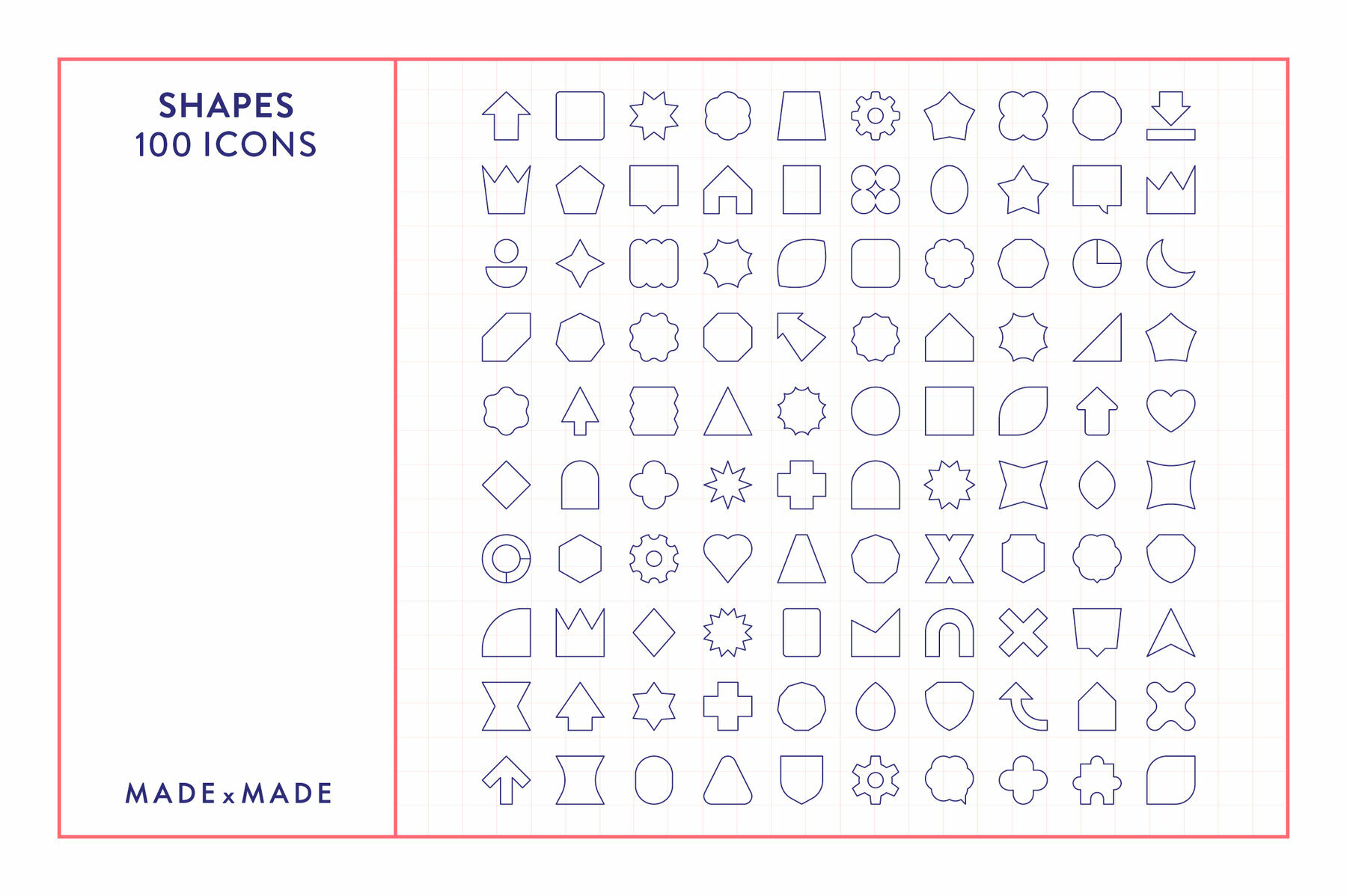 Shapes Line Icons 5