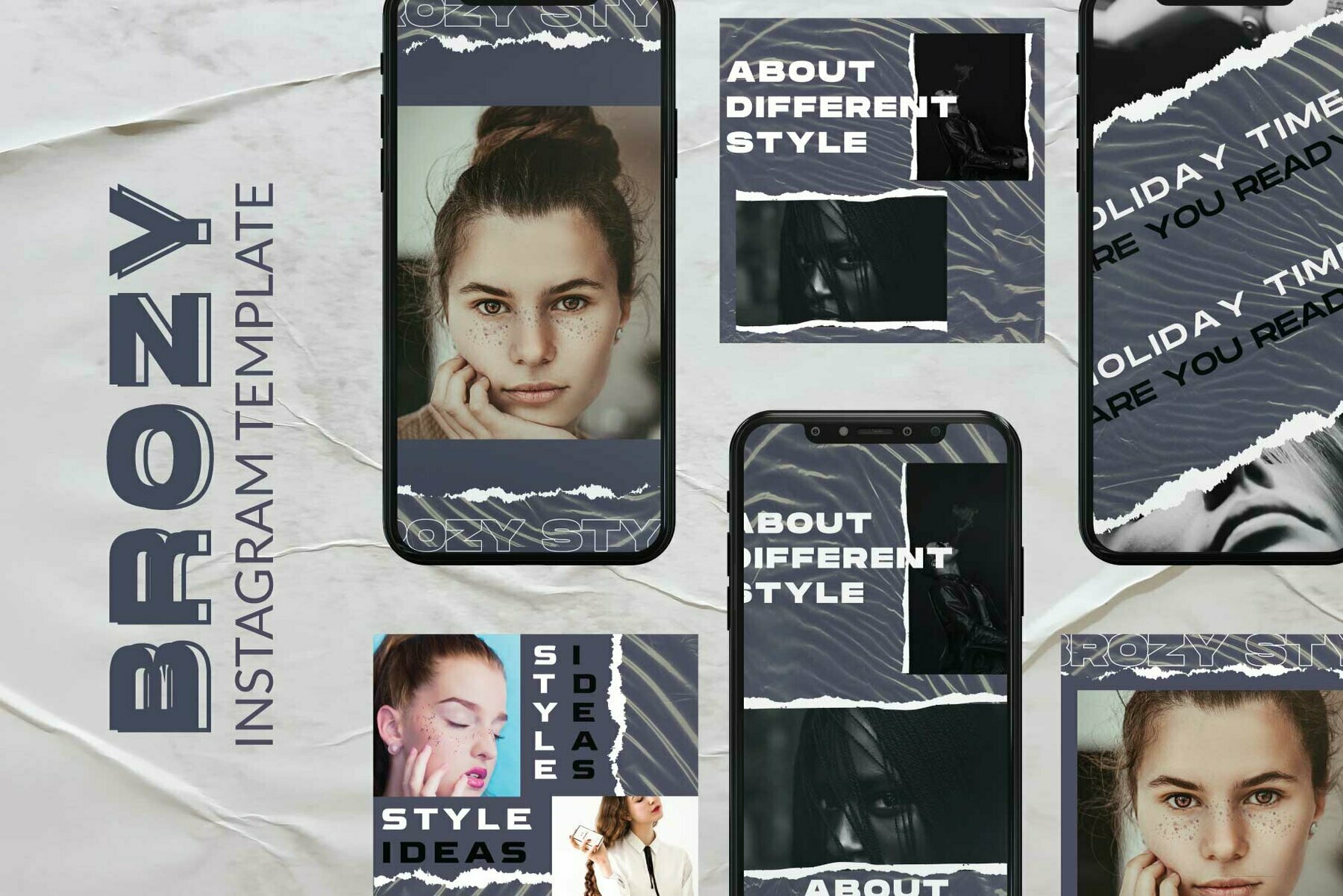 Brozy Instagram Template Brozy Instagram Template