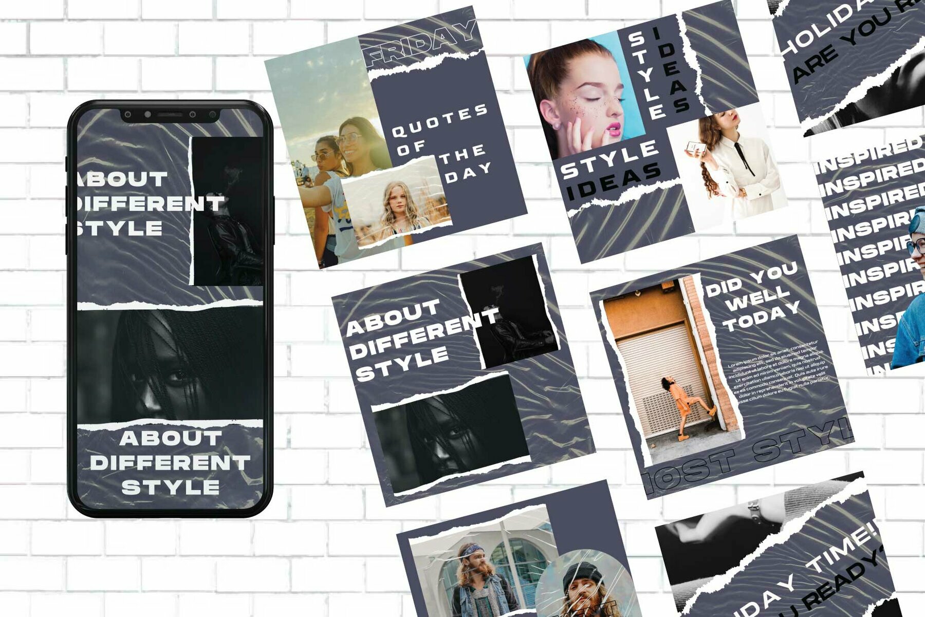 Brozy Instagram Template Brozy Instagram Template