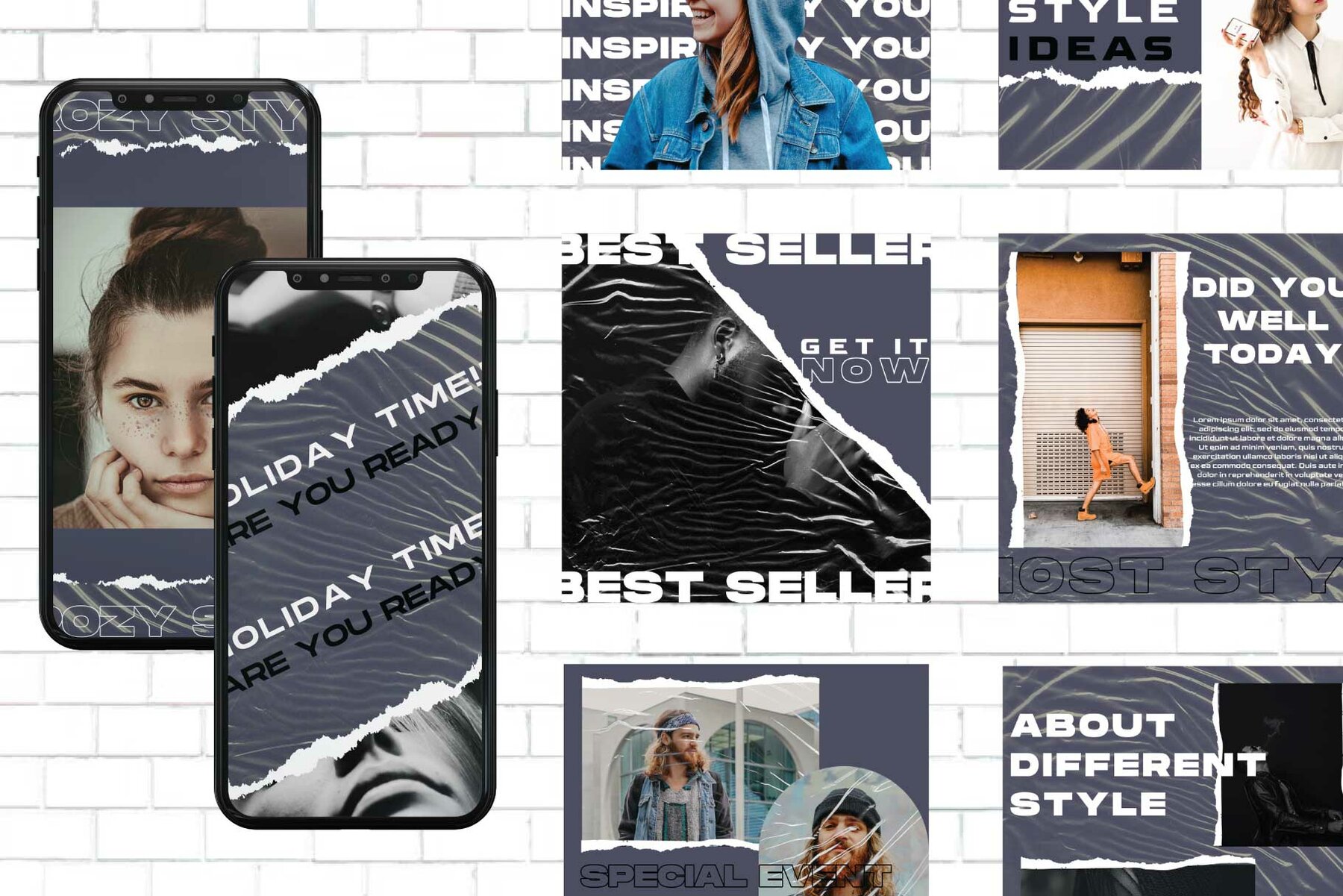 Brozy Instagram Template Brozy Instagram Template