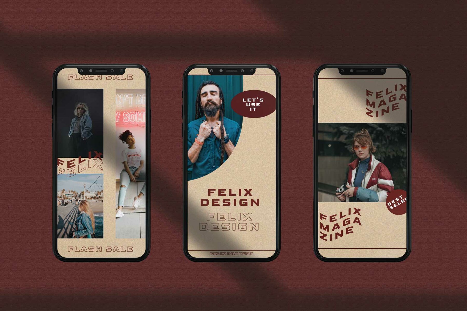 Felix Instagram Template Felix Instagram Template