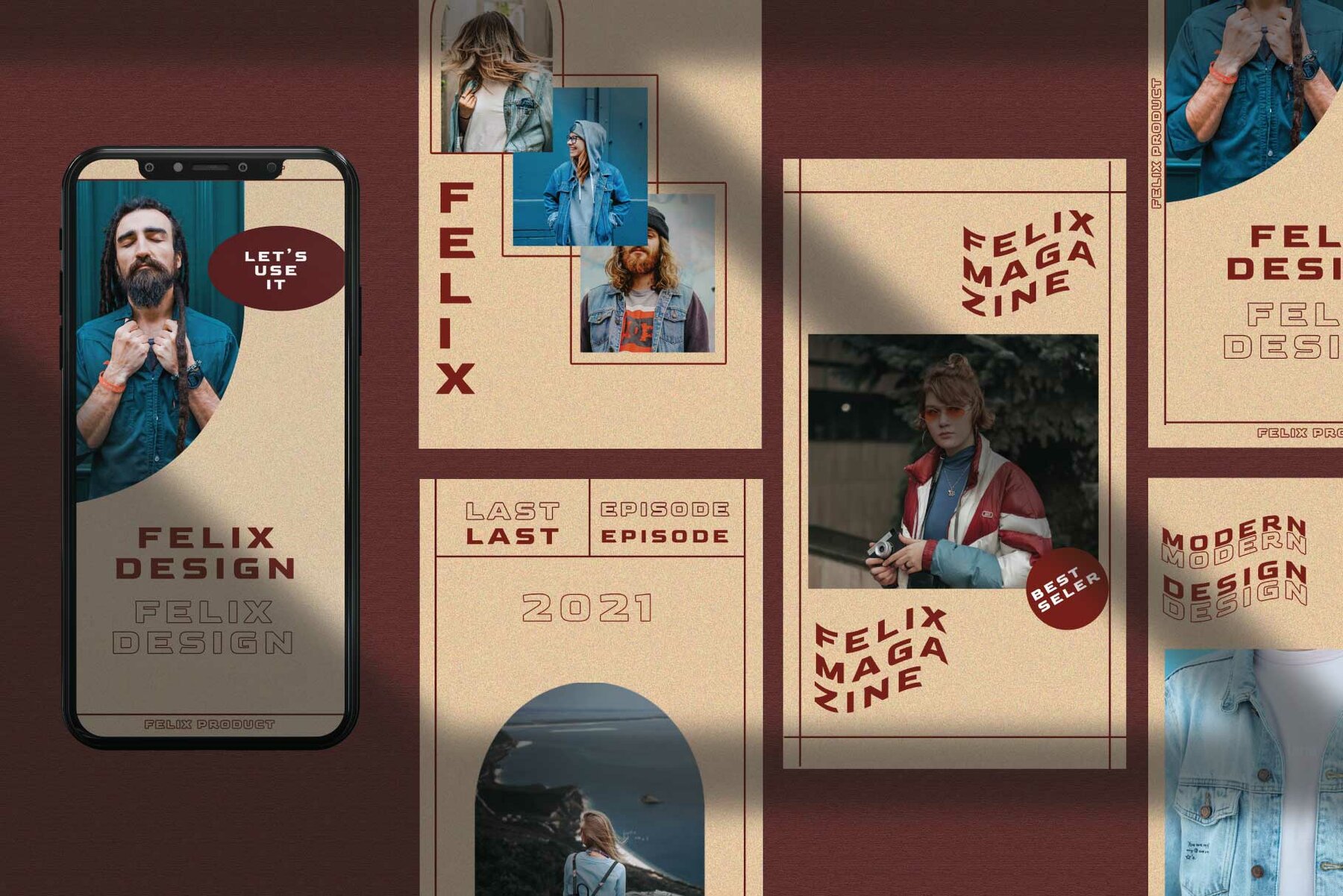 Felix Instagram Template Felix Instagram Template