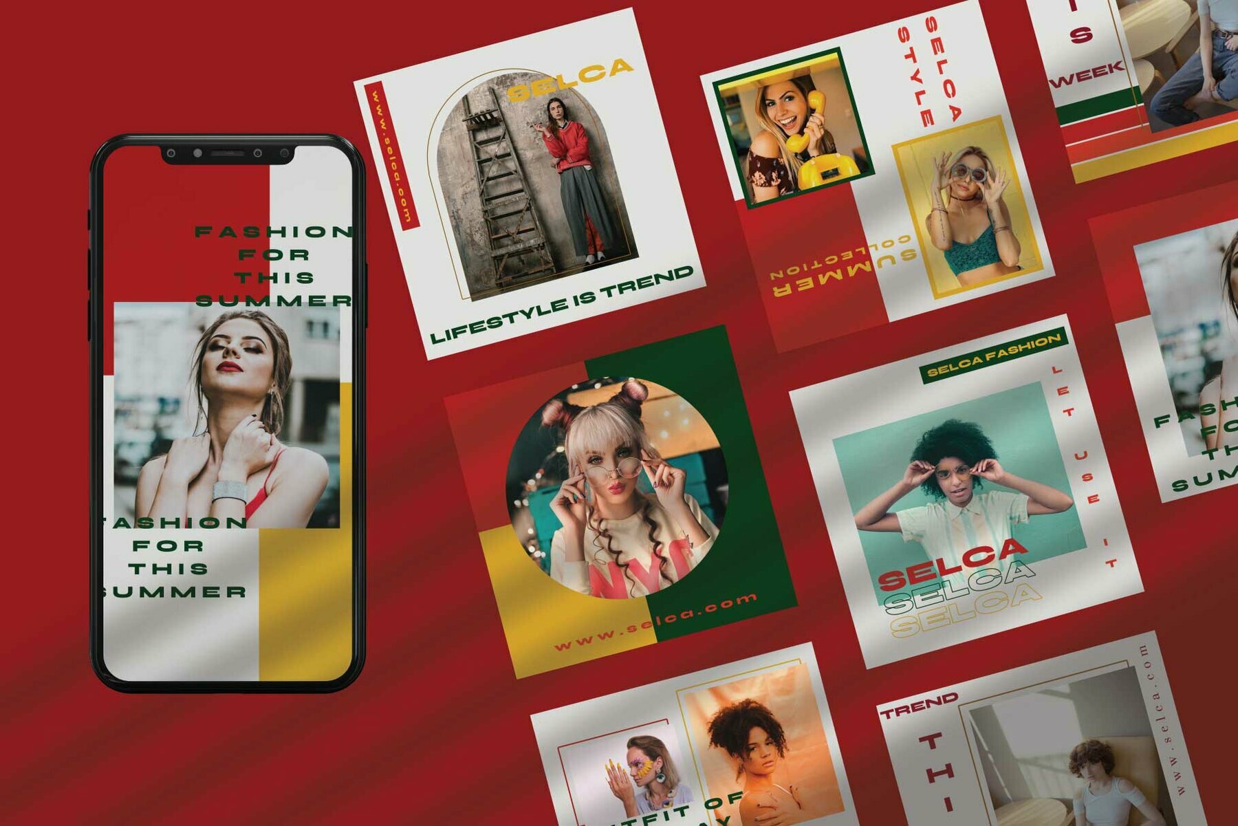 Selca Instagram Template Selca Instagram Template