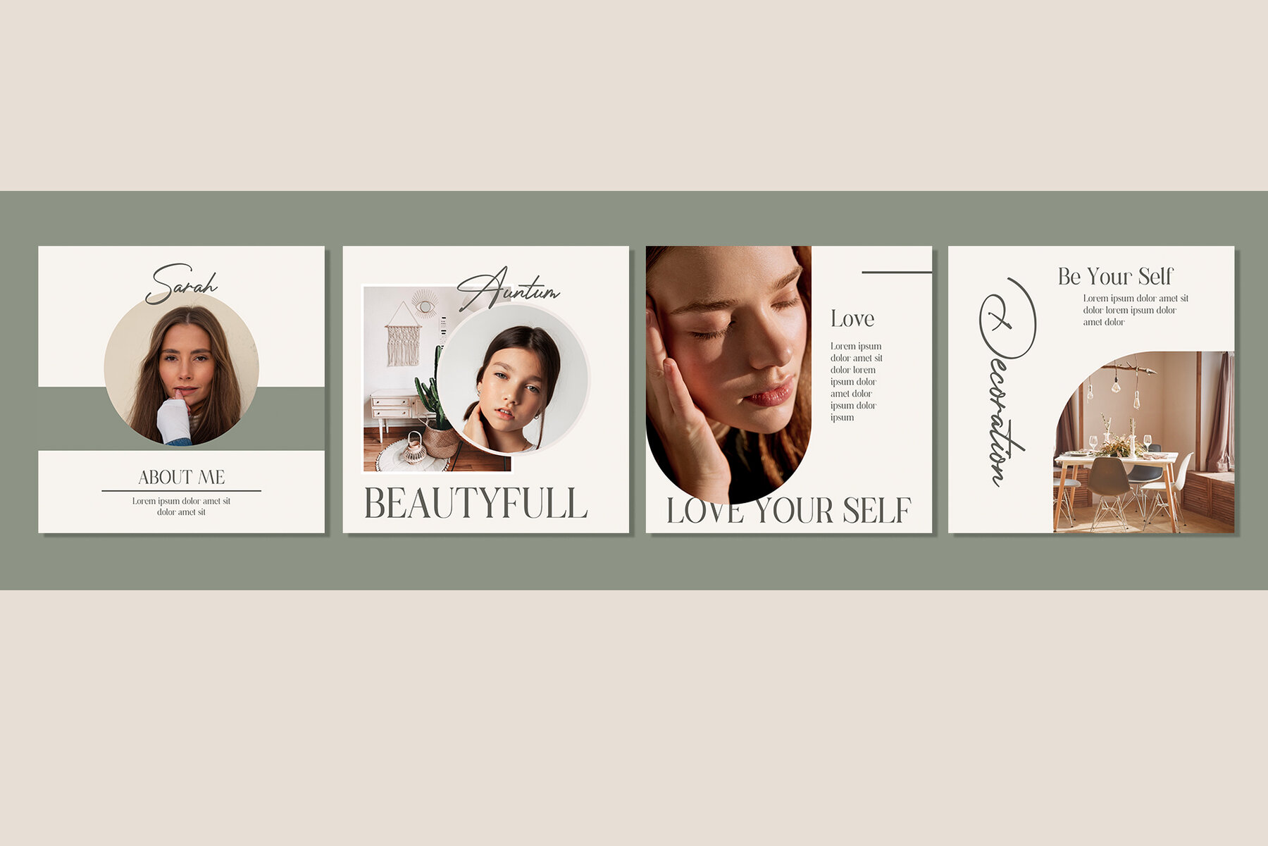 AUNTUM Instagram Template AUNTUM Instagram Template