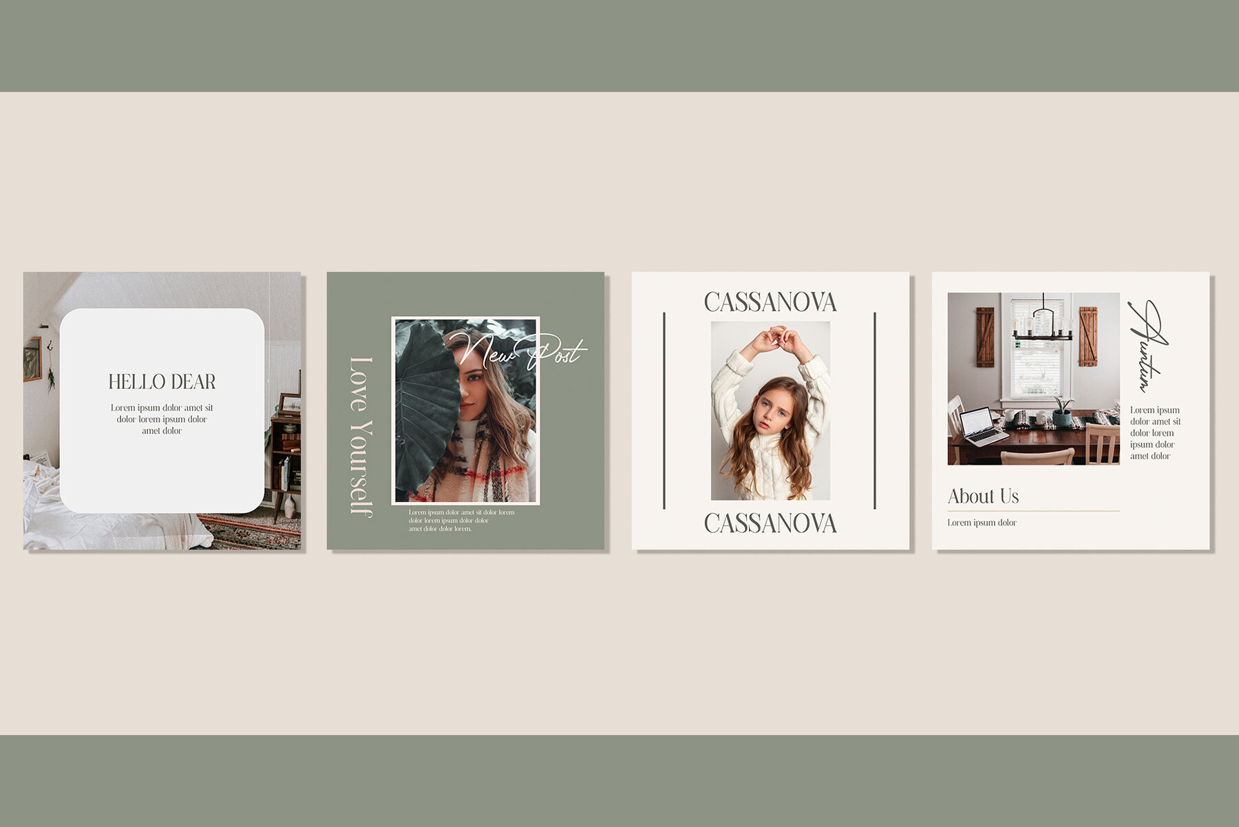 AUNTUM Instagram Template AUNTUM Instagram Template