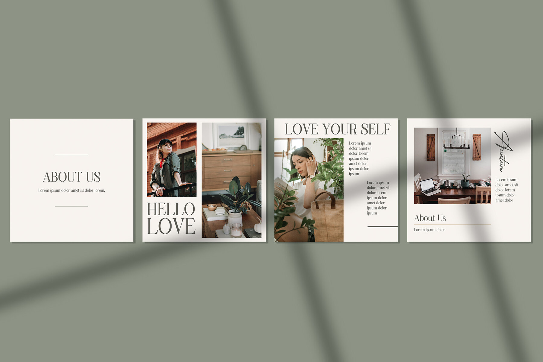 AUNTUM Instagram Template AUNTUM Instagram Template